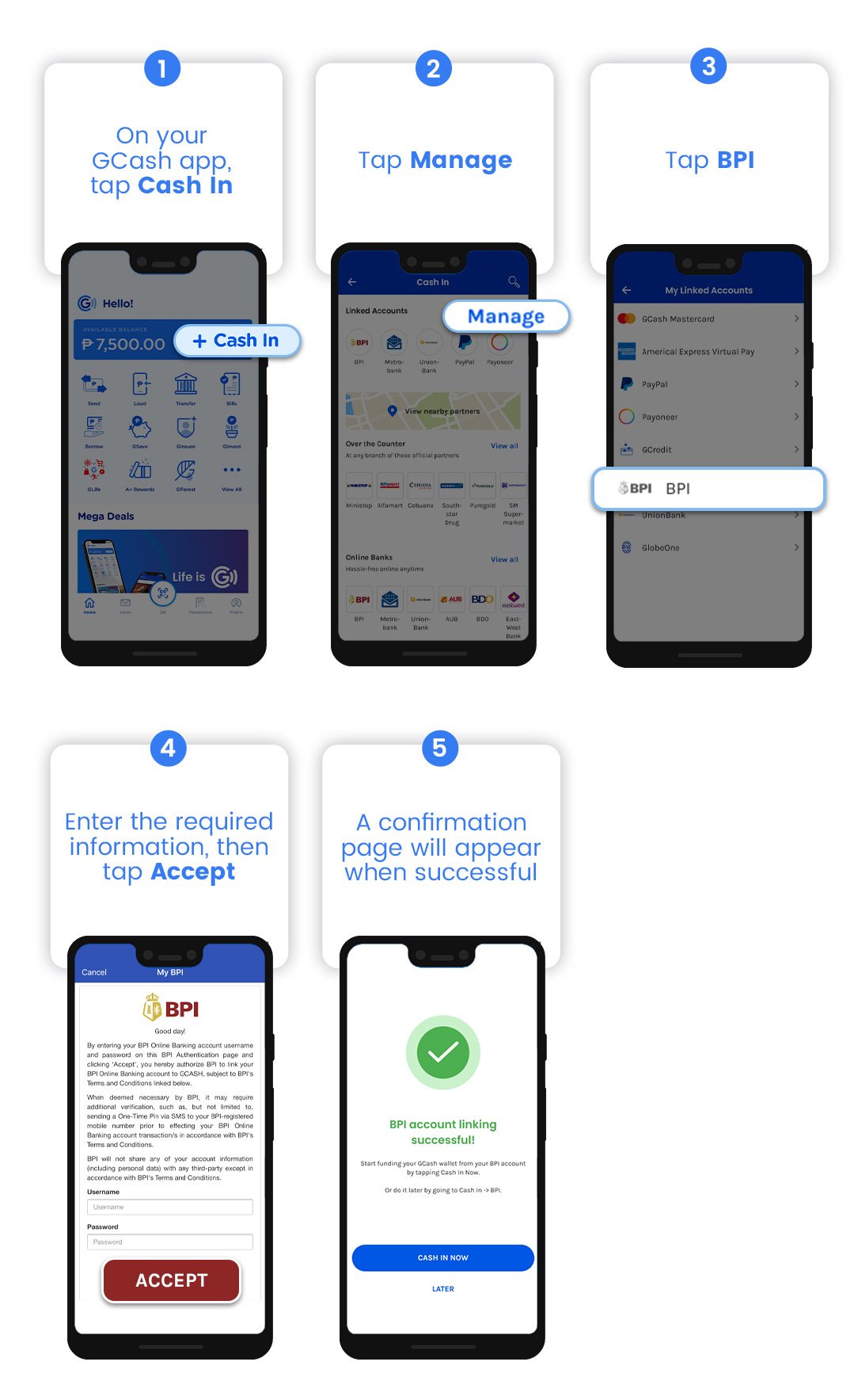 How Do I Link My Bpi Account In The Gcash App Gcash Help Center 6167