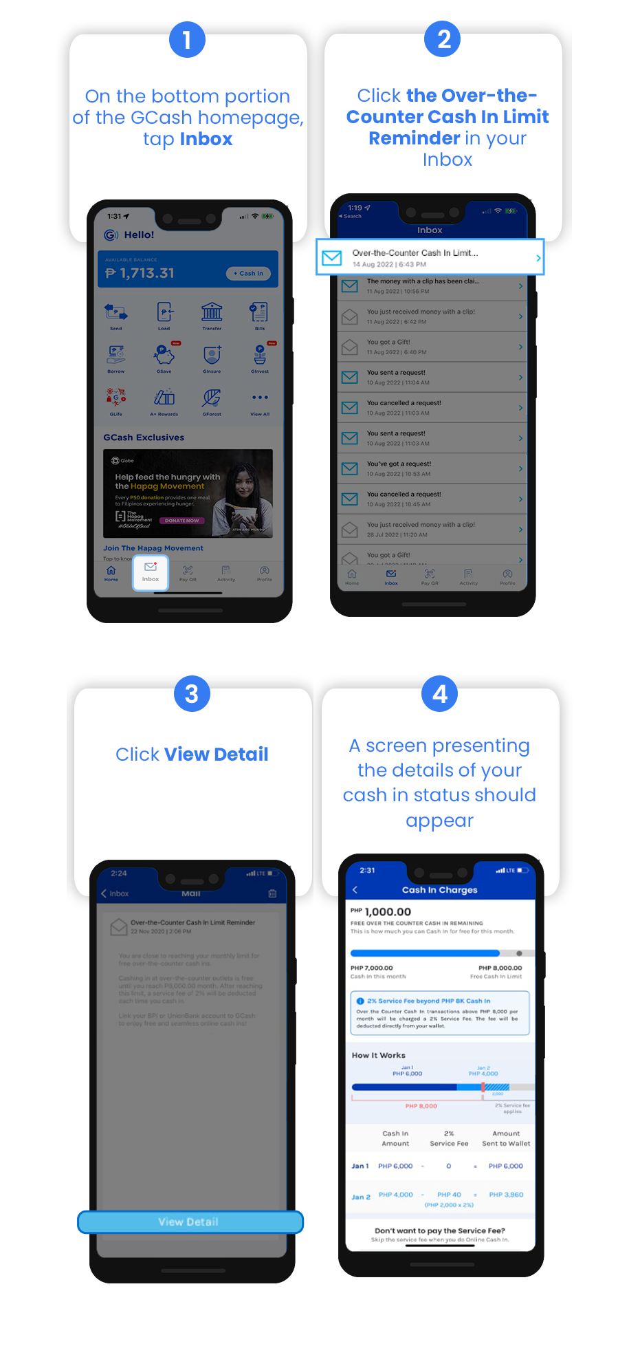 Cash in via OverTheCounter GCash Help Center