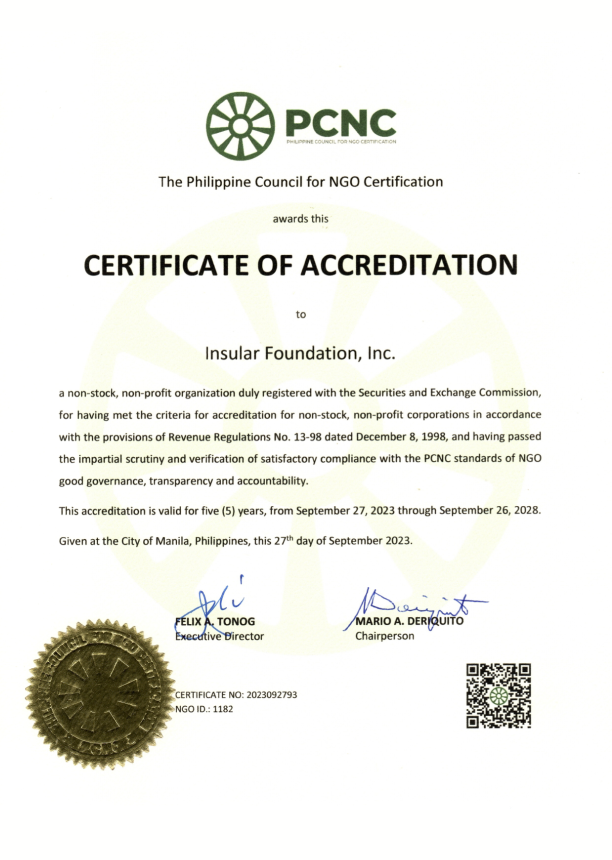 GBayanihan - InLife Foundation - PCNC Certificate of Accreditation.png