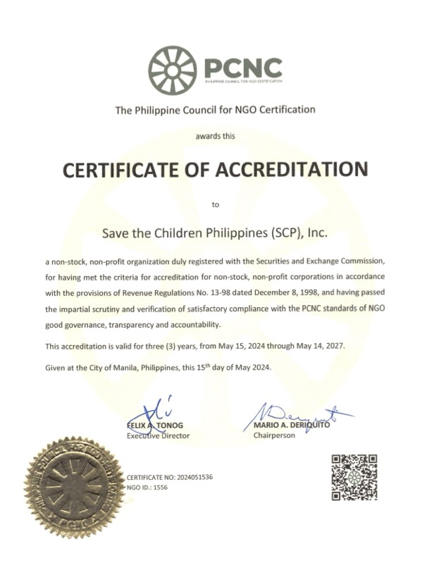 PCNC Certificate of Accreditation - May 15, 2024 - May 14, 2027 - Riel Succor Andaluz.jpg