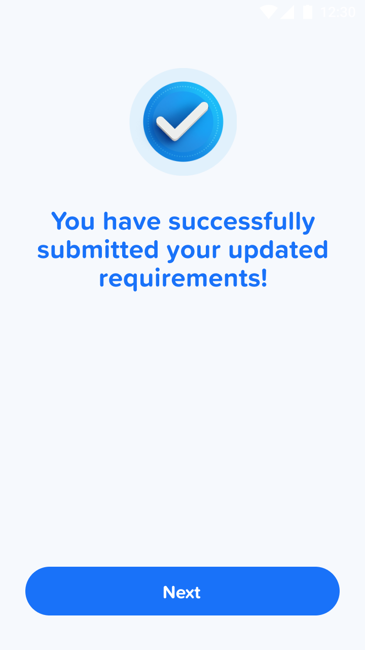 Successfully submitted