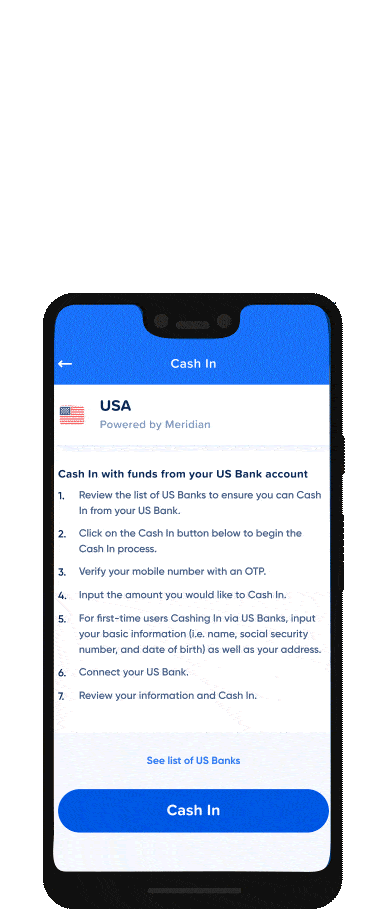 How to Cash In via US Bank