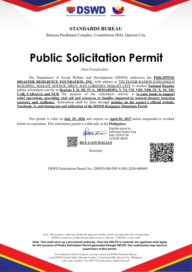 RESILIENCE FOUNDATION Updated PubSol